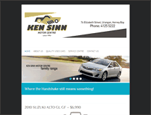 Tablet Screenshot of kensinn.com
